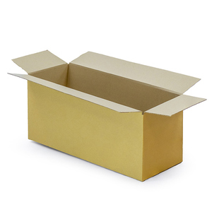 Recycled 305 X 229 X 305 mm Single Wall Rigid Cardboard <b>Moving</b> <b>Boxes</b> Airplane Shape Slotted Slotting System Corrugated Board - Product Image 1