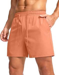 Pantalones Cortos Bermuda para Hombre 2025 de Alta Calidad, Spandex/Algodón, Sólidos, Casuales, con Estampado por Sublimación, Cintura Elástica, Logotipo Personalizado, Antiarrugas - Product Image 4