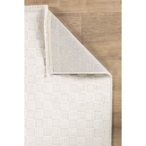 Trendo TR005 crème doux texturé Polyester fait à la machine tapis pour adolescents Rectangle peluche Pile tapis ensembles pour salon couloir - Product Image 2