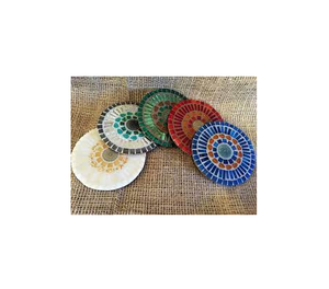 Sous-verre en mosaïque de vaisselle, marron, vert, à bas prix, fabriqué en inde, nouveau design - Product Image 6