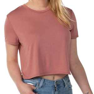 Camiseta Corta Transpirable de Alta Calidad para Mujer al por Mayor, OEM 2026, Nueva Llegada - Product Image 4