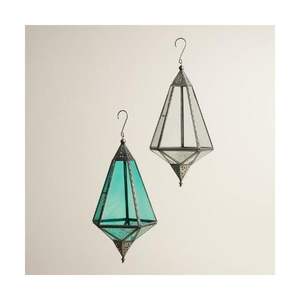 Linterna colgante de estilo marroquí en hierro metálico resistente con atractivo rústico, perfecta para balcones, jardines y patios - Product Image 3