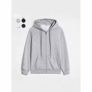 Sweat à capuche personnalisé avec logo de marque de mode, broderie, design haut de gamme, mélange polyester/coton, streetwear d'hiver, logo personnalisé, OEM - Product Image 4