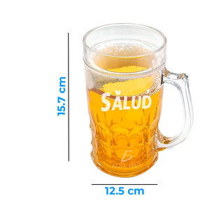 Bicchieri da Birra Classici da 400ml, Creativi ed Ecologici, con Coperchio e Cannuccia per Sublimazione del Vino - Product Image 4