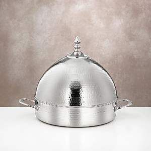 El último diseño martillado, con aspecto árabe cazuela de Metal, olla caliente para el hogar, Hotel, Buffet, fiesta, Oriente Medio, Cocina, Servicio, calentador de alimentos - Product Image 6