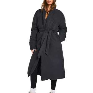 2025 nouveau Design haute qualité en gros mode taille bouffant manteau coupe-vent décontracté femmes vers le bas manteaux pour dames Parka - Product Image 1