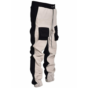 New Style Side Buttons Decor Men Casual <b>Jogger</b> fitness elastic comfortable men Pants <b>Stack</b> Cargo Pant Sweatpants - Product Image 6
