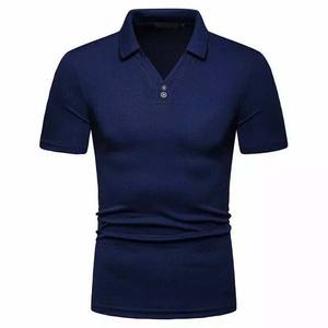 Polos personnalisés pour hommes, polos en coton, coton, grande taille, manches courtes, impression personnalisée, broderie de logo, polo uni, t-shirt - Product Image 1