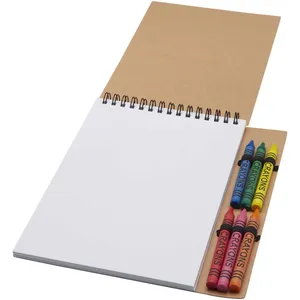 Carnet de notes A5 créatif promotionnel avec crayons pour merchandising - Product Image 2