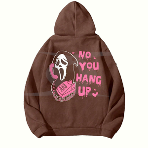 Sudaderas con capucha estampadas personalizadas para hombre, jersey de tamaño personalizado, sudadera térmica, atlético, informal, con cordón, sudaderas con capucha de Halloween - Product Image 2