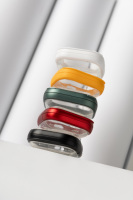 Étui de protection Proove Safe Box pour AirPods 1/2 3 4 5 & Pro Series, coque en silicone antichoc + PC avec porte-clés