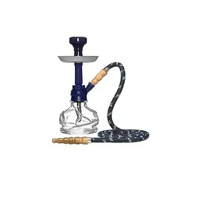 Marvelous Hookah for Home Hotel Restaurant Accessories Gold Plated Modern Design Metal Brass Smoking Hookah Pipe Metal