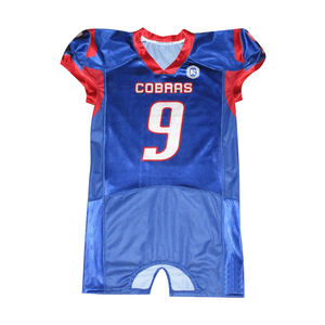 Camiseta adecuada para jugadores de fútbol americano, clubes y ligas, camisetas personalizadas de COSH, fabricante y proveedor de ropa deportiva - Product Image 1