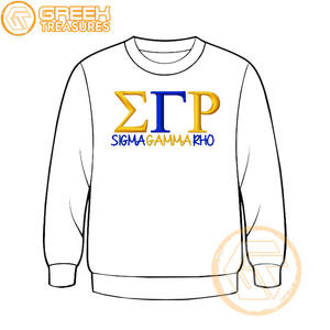 Sudadera de lana de algodón Sigma Gamma Rho personalizada de alta calidad, Jersey bordado, chaqueta para mujer, ropa griega, estilo de hermandad - Product Image 5