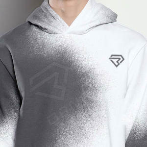 Alta calidad de encargo sólido invierno 100% algodón sudadera térmica hombres pulóver sudaderas con capucha para la venta en línea - Product Image 5