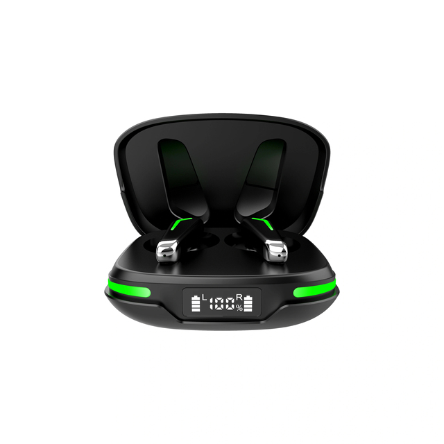 Dual Mode TWS In-Ear Headset Digital Display JL HiFi Gaming Bass Stereo Sound Low Latency IPX4 Waterproof Earbuds for Sports
