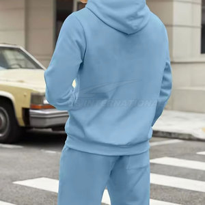 Fabricant pakistanais ensemble sweat à capuche et short pour homme coupe ajustée ensemble sweat à capuche et short pour homme le plus vendu - Product Image 2