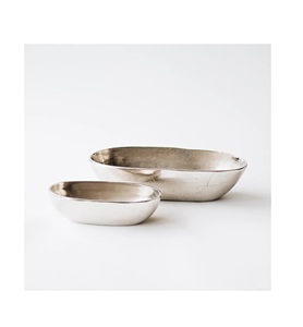 Bol à fruits en aluminium pour table basse et table centrale, bol à fruits en métal très vendu pour la décoration de la maison et du salon - Product Image 1