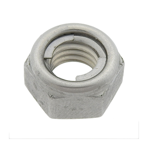 Écrou à double fente en acier inoxydable M6-M16 autobloquant Écrous hexagonaux anti-blocage - Product Image 1