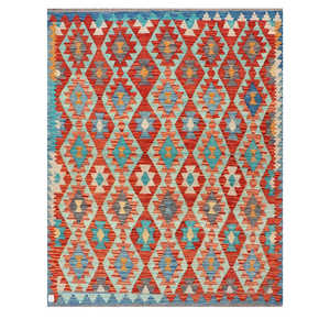 Alfombra Imaco Rugs Maimana Afganistán Kilim, 199 x 161 cm, Juego de Alfombras - Product Image 1