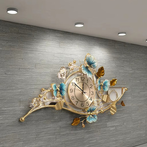 Modern Design Metal Analog Hanging Decor Art Sculpture for Home Office Living Room Bedroom Restaurant Cafe Enhanced Ambiance - Product Image 5