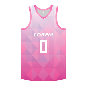 Maillot de basketball personnalisé pour adulte 100 % polyester, séchage rapide, antibactérien, sans manches, respirant, uniforme d'été, transfert thermique - Product Image 5