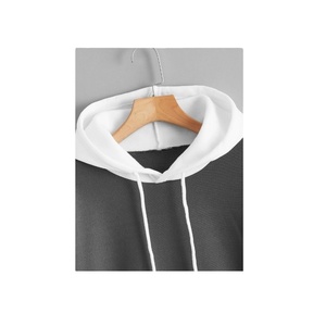 BD marque 100% coton lourd surdimensionné pull à capuche pour hommes personnalisé imprimé Logo anti-rétrécissement tricoté sweat en gros - Product Image 5