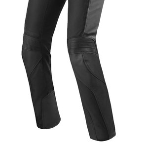 กางเกงหนัง PU เอวสูงสำหรับใส่บนถนนกางเกง2023มอเตอร์ไซด์ทำจากวัสดุที่ดีที่สุดสีทึบ - Product Image 5