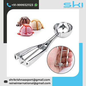 Best Quality Round Shape Stainless Steel <b>Ice</b> <b>Cream</b> Scoop Sustainable Design for Home Restaurant Use Direct From Manufacturer - Product Image 3