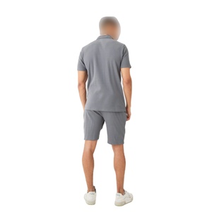 Ensemble d'entraînement moderne pour hommes Vêtements de sport décontractés vintage à coupe décontractée Broderie de logo personnalisé Grande taille Respirant Chaleur réglable - Product Image 2