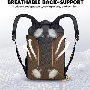 OEM piccolo zaino nero impermeabile da 25L per fotocamera da trekking Oxford per il trasporto di lenti digitali Slr con supporto per treppiede - Product Image 5