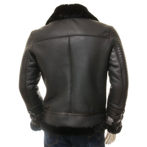 Nouvelle Veste d'Hiver Homme en Cuir Véritable de Haute Qualité, Coupe Vente Chaude 2025, Coupe-Vent Respirante et Élégante, Vente en Gros Direct Usine - Product Image 2