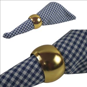 Anneaux de serviette en métal solide d'alliage de couleur multiple de décoration de mariage de vente directe d'usine de qualité différente pour la déco de restaurant d'hôtel - Product Image 6