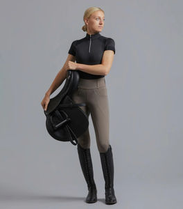 Haut d'équitation athlétique pour femme 2026 – Extensible, en polyester et élasthanne, anti-humidité, respirant, élégant et confortable - Product Image 5