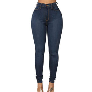 Pantalon taille haute pour femmes, pantalon crayon slim pour femmes, jean skinny délavé pour femmes, vente en ligne - Product Image 2