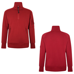 Las Mejores Sudaderas con Media Cremallera para Hombre con Estampado Digital, Tela de Forro Polar, Diseño Transpirable y Logotipo Personalizado - Nueva Llegada de Invierno - Product Image 5