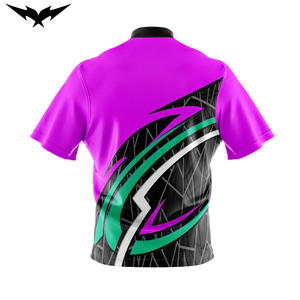 Camisetas de Boliche Personalizadas de Manga Corta para Clubes y Ligas - Secado Rápido, Ecológicas, Elásticas en Cuatro Direcciones, Ajuste Personalizado, Unisex - Product Image 2