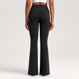 กางเกงโยคะฟิตเนสของผู้หญิงกางเกงเลกกิ้งใส่เล่นยิมโลโก้ได้ตามต้องการ - Product Image 2