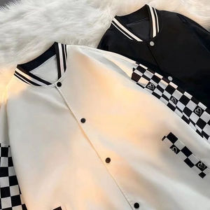 Veste d'université de basket-ball d'hiver unisexe imperméable, respirante, col rond, broderie avec logo personnalisé, position avant pour hommes et femmes - Product Image 6