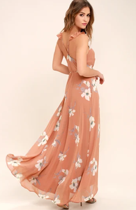 เดรสยาวแขนกุดลำลองพิมพ์ลายดิจิทัลสำหรับผู้หญิงชุดไปคลับเซ็กซี่ - Product Image 5