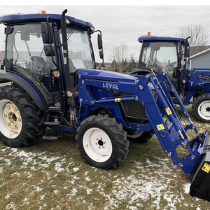 รถตักดินแบบมีล้อลาก4WD อเนกประสงค์สำหรับฟาร์มพร้อมปั๊มแกนเครื่องยนต์กระปุกเกียร์การเตรียมดินและตัวเลือกในการปลูก - Product Image 5