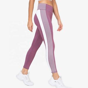 Venta al por mayor de leggings de Yoga de entrenamiento a prueba de sentadillas de alta calidad suaves de compresión en blanco para mujeres - Product Image 2