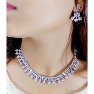 Collier en pierre pour femmes de mariage indien, bijoux de mariée, collier traditionnel, vente en gros, bijoux personnalisés - Product Image 3