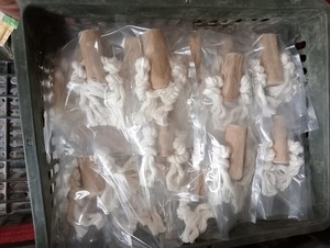 ของเล่นเคี้ยวไม้กาแฟสําหรับสัตว์เลี้ยงของเล่นเคี้ยวสัตว์เลี้ยงทนทานและอร่อยโลตัสสีน้ําเงิน 2024 - Product Image 2