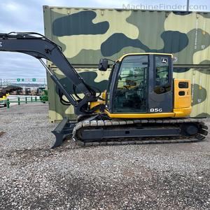 Excavatrice John 85G, engin lourd de terrassement, dotée de moteur, engrenage, pompe, 10-25kW, garantie 1 an, stock immédiat - Product Image 1