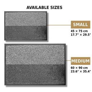 Tapis d'entrée double absorption d'humidité avec support antidérapant en TPE - Product Image 6