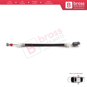Cable Bowden de liberación para manija exterior trasera BDP1567 de 220 mm para X5 E53 2000-2006 51228243635 51228243636 - Product Image 3