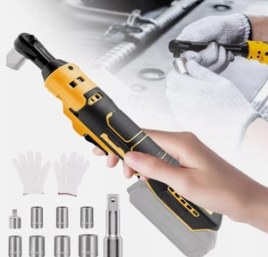 Clé à cliquet électrique sans fil (HY) sans balais 3/8 "pour batterie Li-Ion Dewaltt 20V - Product Image 1