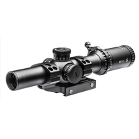 Lunette de visée LPVO 1-6x24 SFP avec réticule tactique polyvalent et accessoires de chasse, avec monture offerte