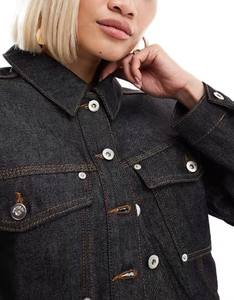 High Quality New Fashion Stylish Men's & Women's Denim Outerwear Soft Touch Sheep <b>Skin</b> Leather Jacket Trendy - Product Image 4